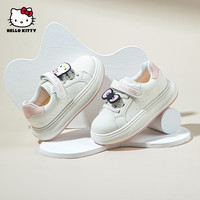 凯蒂猫 Hello Kitty 童鞋女童板鞋2024春季女孩校园休闲鞋儿童运动鞋 米粉 30码