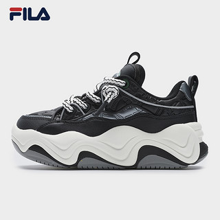 FILA 斐乐 官方女鞋BROOK摩登板鞋2024冬季新款流沙鞋休闲鞋厚底鞋