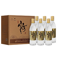 88VIP：双沟 山河大曲金标42度500ml*6瓶整箱装口感绵柔