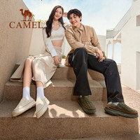 CAMEL骆驼户外休闲徒步鞋2024秋季女鞋舒适加绒棉鞋防滑登山鞋男鞋