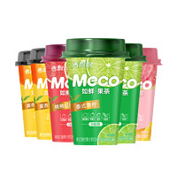 Meco 香飘飘Meco如鲜果茶青柠红柚芒果夏杏金萱280ml*6饮料