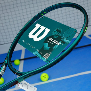 威尔胜（Wilson）2024BLADE V9萨巴伦卡同款威尔逊碳纤维男女训练专业网球拍 WR149911U2-98拍面18*20/305g