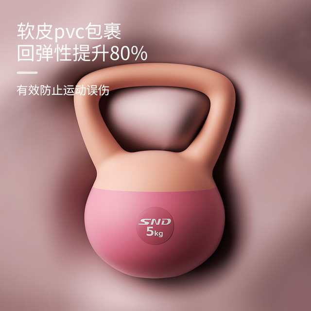 施耐德 SND 软壶铃女士家用提壶哑铃练臀翘臀材