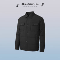 HLA海澜之家羽绒服男24运动SPORTSDAY翻领外套男冬季