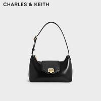 CHARLES & KEITH 女士翻盖手提法棍腋下包 CK2-20671648