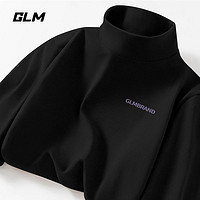 百亿补贴：GLM 森马集团GLM双面绒德打底衫男大码半高领内搭长袖男士加绒加厚T恤