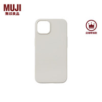 無印良品 MUJI 無印良品 再生TPU 手机壳 苹果iphone14手机壳 苹果手机壳 多巴胺 iphone 14 灰白色