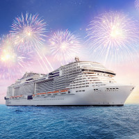 注意是阳台房，低至700元起/人/晚！上海出发MSC荣耀号邮轮25年日韩游轮通兑（2月5个航次任选）