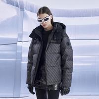 【ANNAKIKI联名】户外运动短款连帽羽绒服女