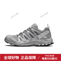 salomon萨洛蒙 XA PRO 3D 沙场灰合金灰熊猫休闲跑步鞋户外登山 416175 合金灰 36