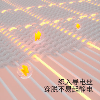 幸棉（LUCKMEEY）长款连帽睡袍女士加厚羊羔绒睡袍家居服套装秋冬保暖 轻雾粉 L(60-75kg)