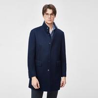 G2000 绵羊毛毛呢保暖商务通勤可拆内里大衣