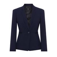 女装西服修身显瘦一粒扣商务通勤百搭职业西装上衣