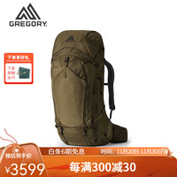GREGORY格里高利穿岳系列B65B75户外运动大容量重装徒步旅行登山包背包 75L PRO-鳄鱼绿 M 75L PRO穿岳-鳄鱼绿