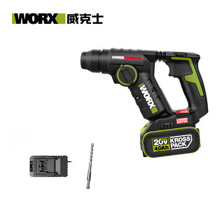 WORX 威克士 WU380S 工业级无刷电锤 单电款