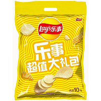 Lay's 乐事 薯片大礼包原切大波浪混合400g