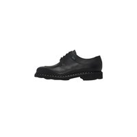 Paraboot 韩国直邮Paraboot时尚皮鞋商务鞋黑色亮面皮革系带通勤7051 09
