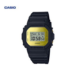 CASIO 卡西欧 旗舰店DW-5600BBN潮流小方块手表男士官网官方正品 G-SHOCK