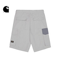 carhartt WIP 工装短裤男装春夏军风LOGO标签刺绣防撕裂布221041I