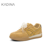 Kadina 卡迪娜 2025年春季新款复古时尚舒适休闲运动鞋德训鞋女KCS251707