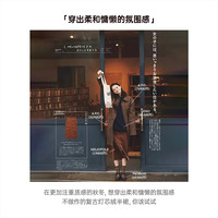 马登 MADEN女装 灯芯绒复古半身裙秋冬新款纯棉洗水铅笔裙高腰直筒裙子