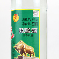 88VIP：牛栏山 52度陈酿酒/白牛二500ml*1瓶浓香风格 高度酒单瓶装