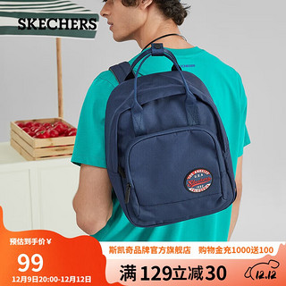 SKECHERS 斯凯奇 双肩包百搭学生书包 L322U139-002Z99