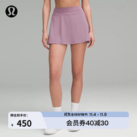 露露乐蒙lululemon丨Lightweight 女士轻盈版高腰网球裙速干芯吸 LW8AK7S
