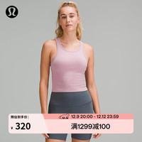 露露乐蒙lululemon丨Ebb to Street 女士短款工字运动背心 内置内衣 LW1CJUS