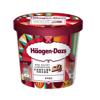 Häagen·Dazs 哈根达斯 冬季限定 红丝绒芝士蛋糕冰淇淋 100ml*1盒