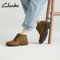 Clarks其乐枫徒系列男鞋经典防水高帮休闲户外耐磨登山靴