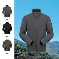 探路者（TOREAD）软壳衣户外徒步露营登山服防泼水保暖耐磨立领外套男女24新款