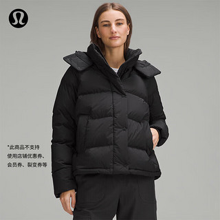 lululemon丨Wunder Puff 女士羽绒外套羽绒服 防风 拒水 LW4CACS 黑色 2