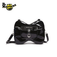 马汀博士(DR.MARTENS)Bow Bag 潮流学院风蝴蝶结双肩背包 黑色 均码