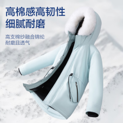 YANXUAN 网易严选 90白鹅绒派克加厚羽绒服 地表强温-30℃抗极寒 中国大鹅
