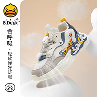 B.Duck 小黄鸭 秋新款网面透气舒适厚底老爹鞋