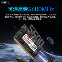 GeIL 金邦 16G DDR5-5600  笔记本内存条 千禧系列