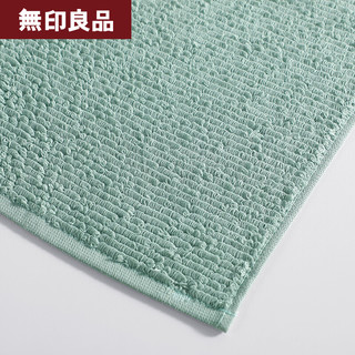 無印良品 無印良品 MUJI毛巾男士纯棉柔软亲肤洗脸洗澡巾加厚吸水速干面巾女 灰色+咖色 2条 90g