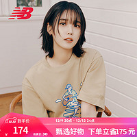 new balance NB24夏季T恤男女款潮流百搭运动休闲短袖 LB NEE26021 S