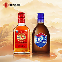 劲牌 中国 劲酒 36度蓝标劲酒 125ml人参酒露酒 佳品 36度 125mL 1瓶 +小红劲125ml