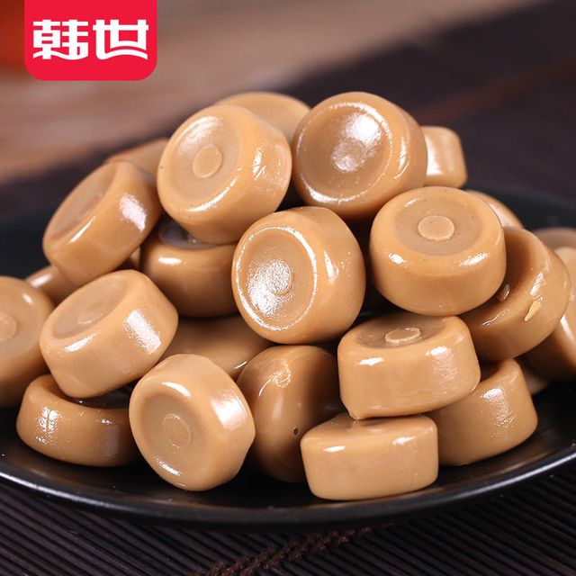 韩世 胖大海润喉糖果55g袋装薄荷硬糖500g