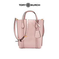 托里.伯奇(TORY BURCH)tb女包 女士浅粉色皮质迷你手提包斜挎包 142616-652