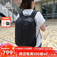 GREGORY格里高利SKETCH RF 双肩背包男女城市通勤运动休闲双肩包 曜石黑-22L