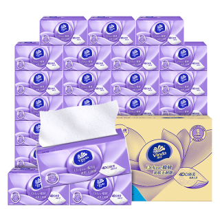 今日必买：维达 棉韧系列 抽纸 3层90抽72包(133*195mm)