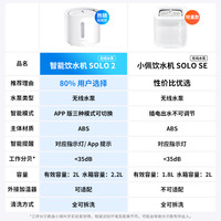 PETKIT小佩猫咪饮水机solo宠物饮水机无线水泵款狗狗喝水器滤芯
