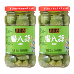 六必居 北京翡翠腊八蒜 290g*2瓶
