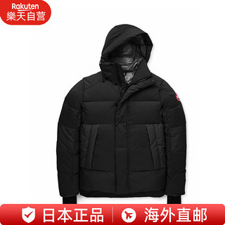 CANADA GOOSE 羽绒服男士短款薄款连帽秋冬外套5076M-SZ 日本直邮 黑色 M