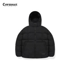 COVERNAT 冬新品RDS连帽羽绒服叠穿外套男商场同款2024秋冬新品