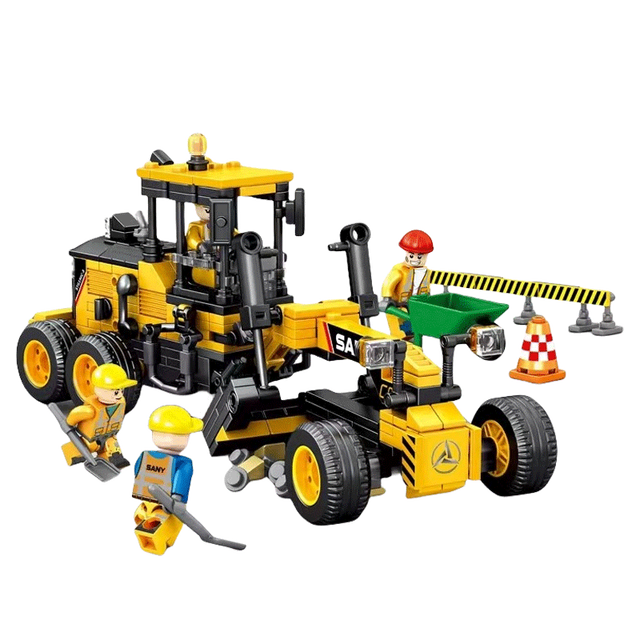 Semper 森宝 三一重工 轮式挖掘机 装载机 儿童玩具礼物