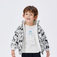 巴拉巴拉童装儿童棉衣男童外套宝宝秋冬卡通衣服